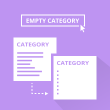 Category Empty Button for Magento 2