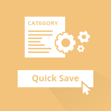 Quick Category Save for Magento 2